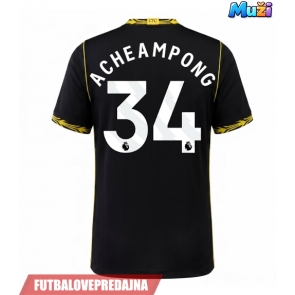 Lacne Muži Futbalové dres Chelsea Josh Acheampong #34 2026-27 Krátky Rukáv - Preč